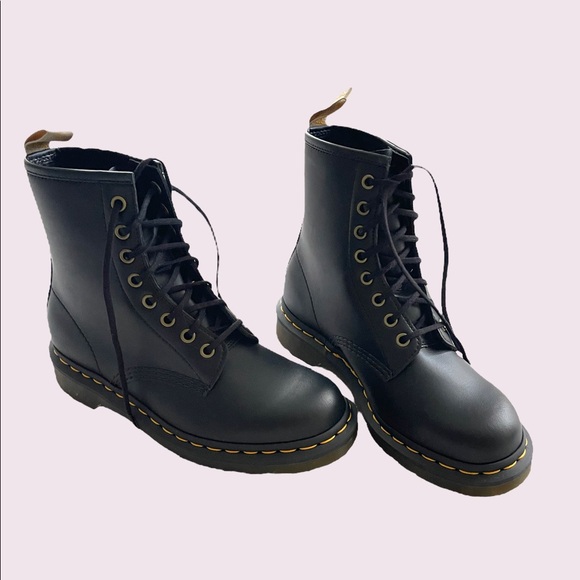 Dr. Martens Shoes - Dr. Martens Black Lace Up Boots